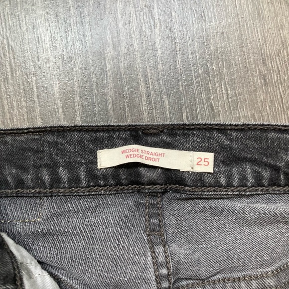 Levi’s Wedgie straight jean sz 25 - Picture 3 of 5